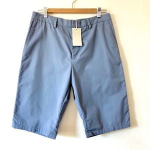 Mens COS Cotton Twill Shorts 30 / 11.5 Inseam Small Light Blue